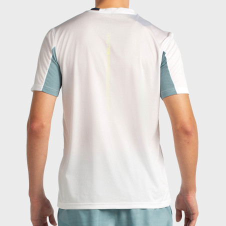 tienda de padel Madrid, tienda de padel online, tienda de padel españa, tienda de padel en linea, CAMISETA BULLPADEL LIBIO BLANC