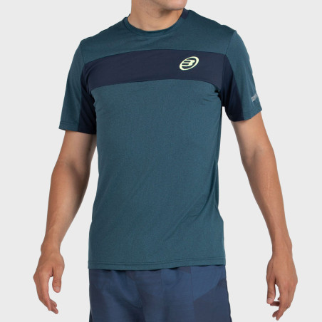 tienda de padel Madrid, tienda de padel online, tienda de padel españa, tienda de padel en linea, CAMISETA BULLPADEL LIBIO VERDE