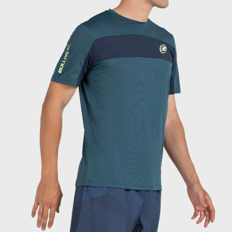 tienda de padel Madrid, tienda de padel online, tienda de padel españa, tienda de padel en linea, CAMISETA BULLPADEL LIBIO VERDE