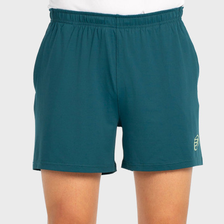 tienda de padel Madrid, tienda de padel online, tienda de padel españa, tienda de padel en linea, SHORT BULLPADEL LIJAR VERDE OS