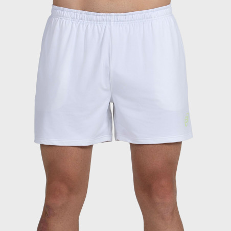 tienda de padel Madrid, tienda de padel online, tienda de padel españa, tienda de padel en linea, SHORT BULLPADEL LIJAR BLANCO