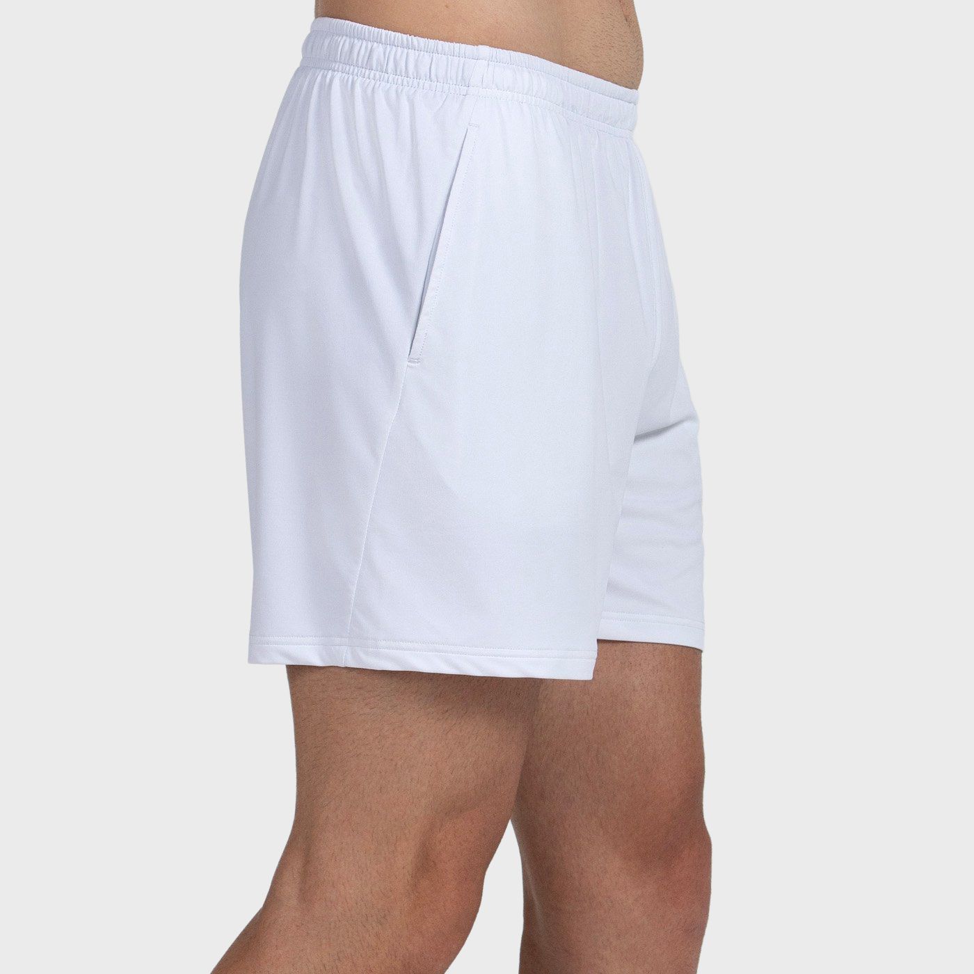tienda de padel Madrid, tienda de padel online, tienda de padel españa, tienda de padel en linea, SHORT BULLPADEL LIJAR BLANCO