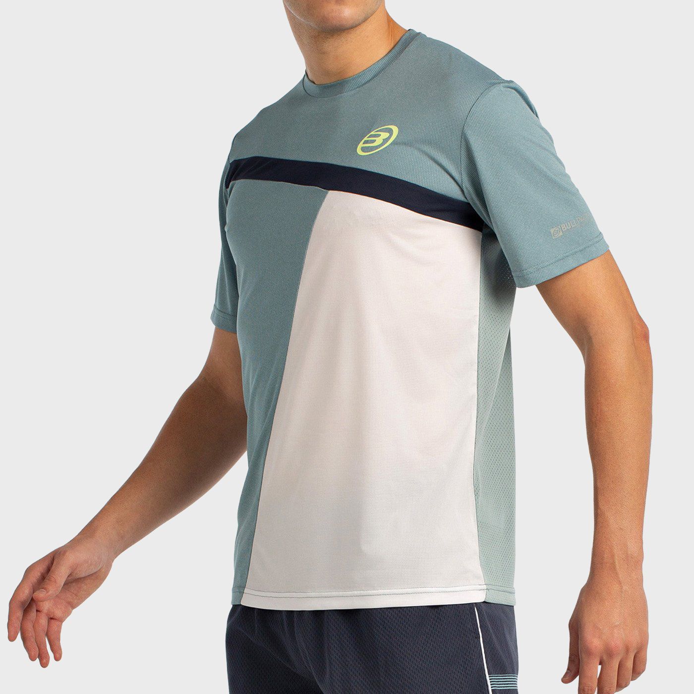 BULLPADEL T-SHIRT LLEGA BLUE GREEN VIGORE