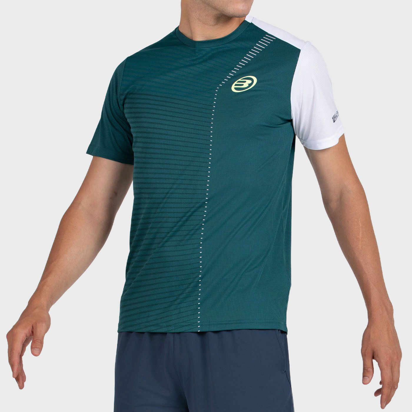 T-SHIRT BULLPADEL LLICO VERT FONCÉ