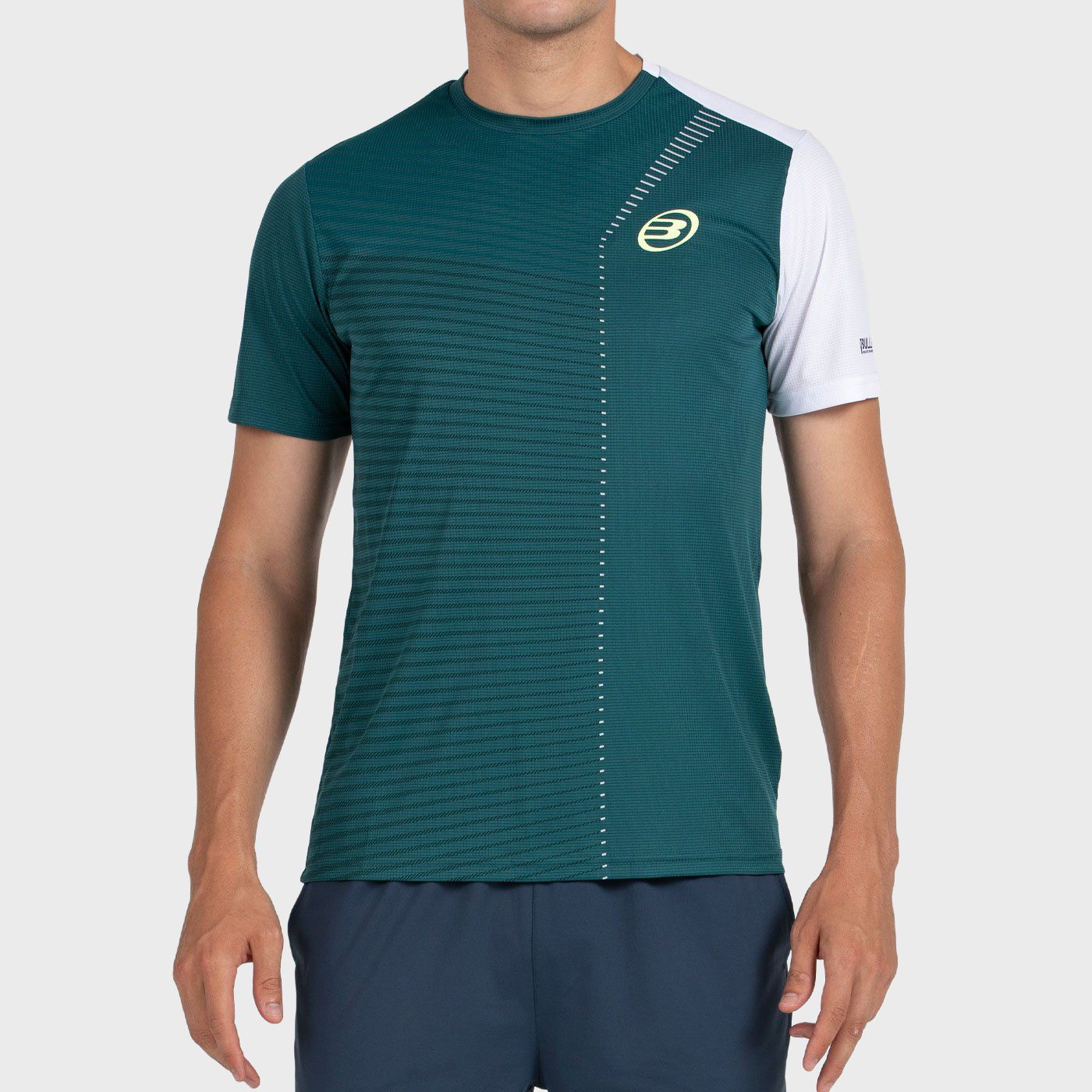 T-SHIRT BULLPADEL LLICO VERT FONCÉ