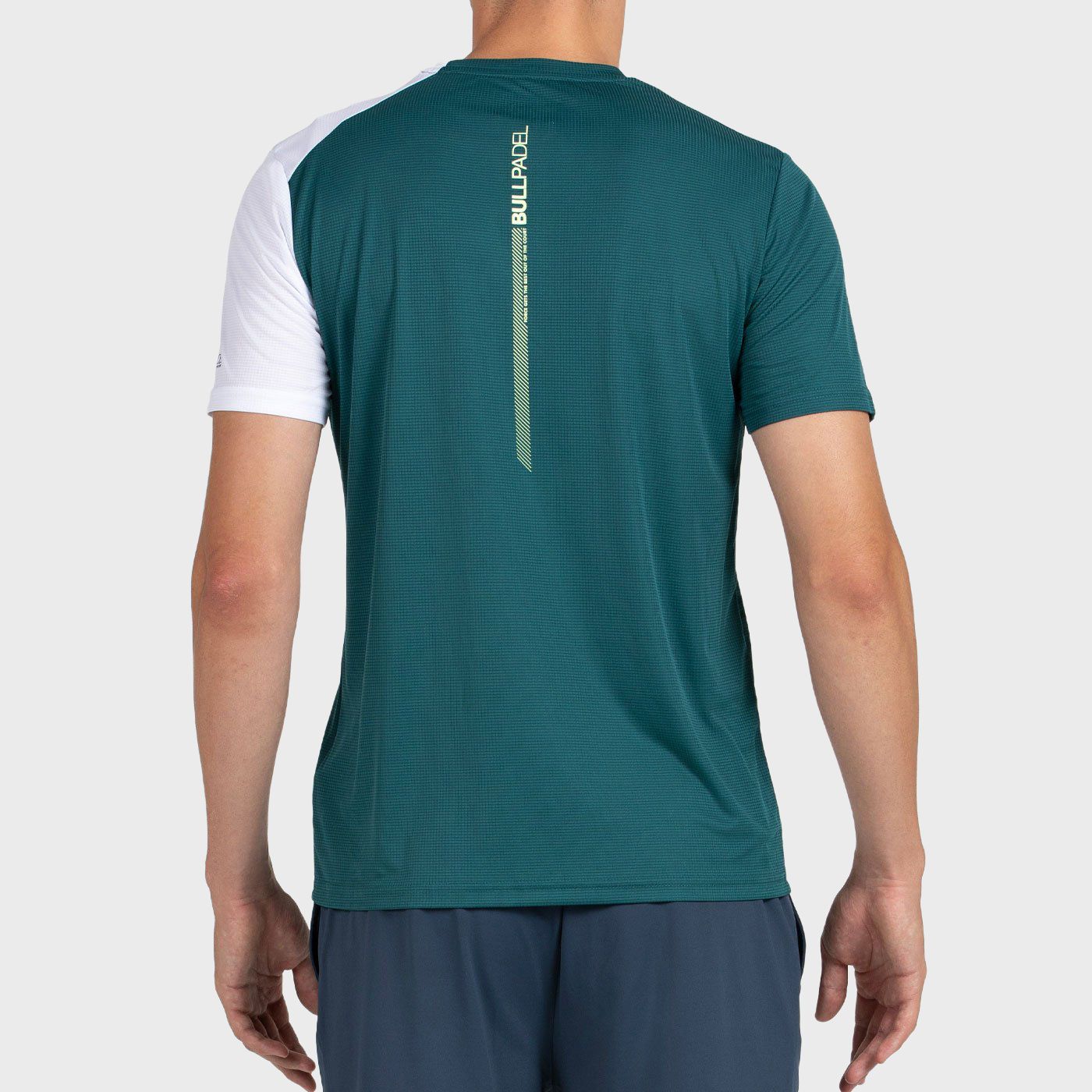 T-SHIRT BULLPADEL LLICO VERT FONCÉ