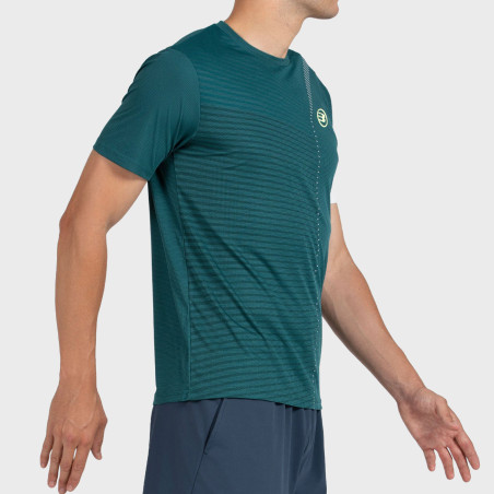 T-SHIRT BULLPADEL LLICO VERT FONCÉ