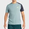 T-SHIRT BULLPADEL LLICO BLEU-VERT
