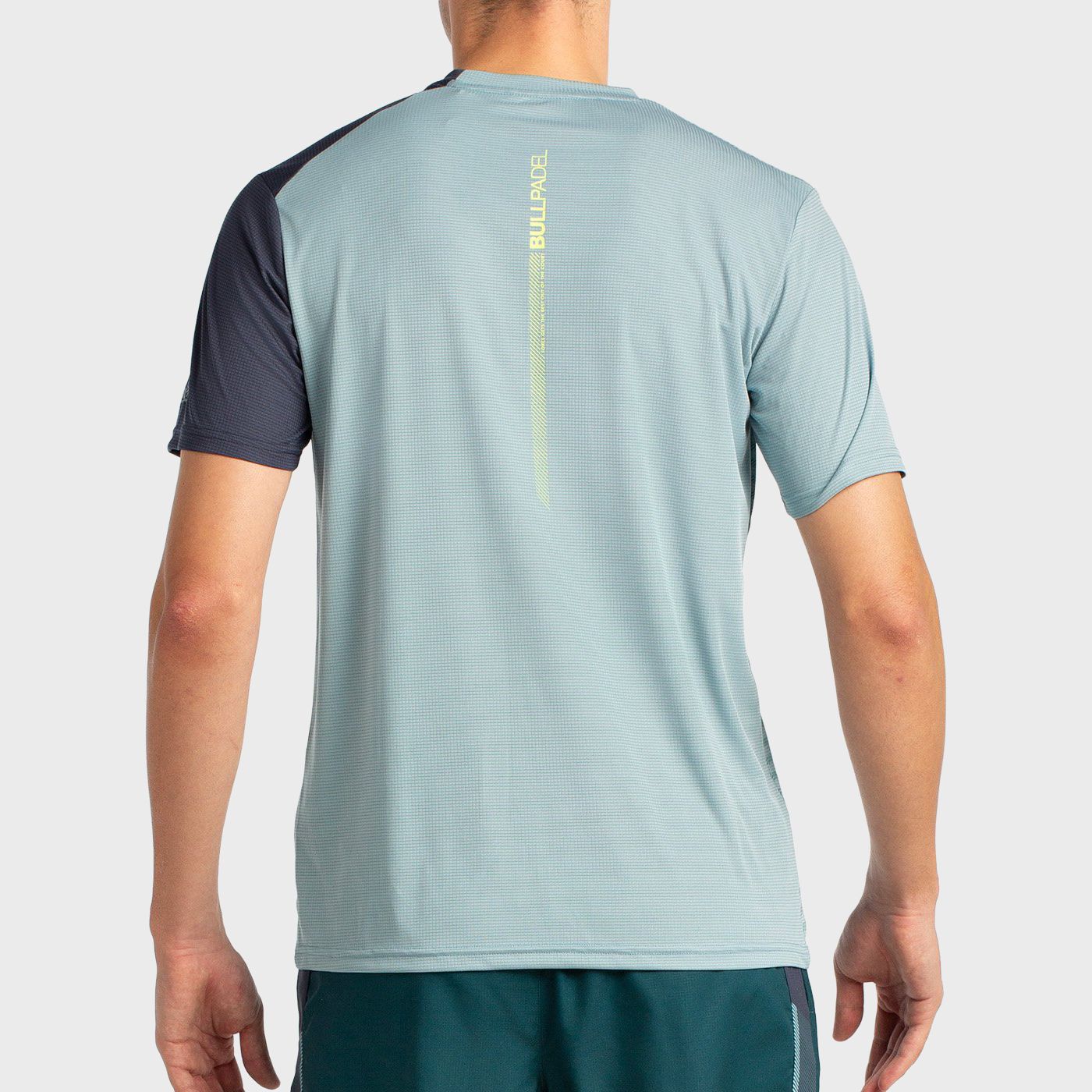 T-SHIRT BULLPADEL LLICO BLEU-VERT