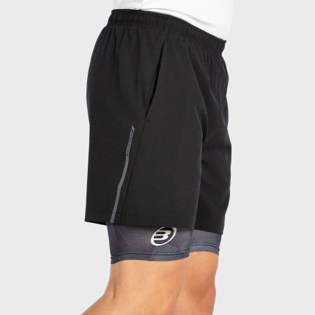 SHORT BULLPADEL MANZAN BLACK
