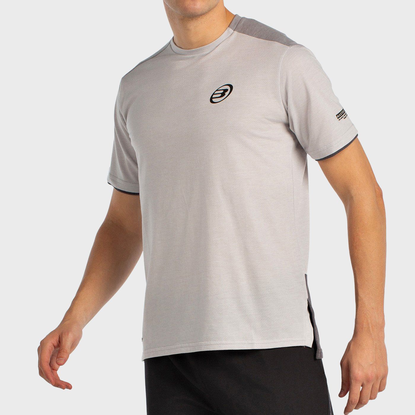 tienda de padel Madrid, tienda de padel online, tienda de padel españa, tienda de padel en linea, CAMISETA BULLPADEL MARSIC BLAN