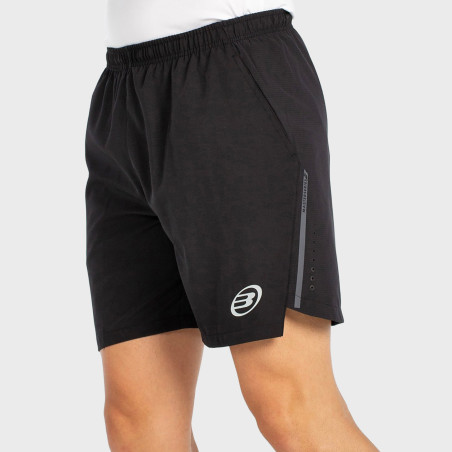 tienda de padel Madrid, tienda de padel online, tienda de padel españa, tienda de padel en linea, SHORT BULLPADEL MAZARI NEGRO