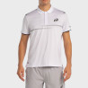 POLO BULLPADEL MENKAR BLANCO