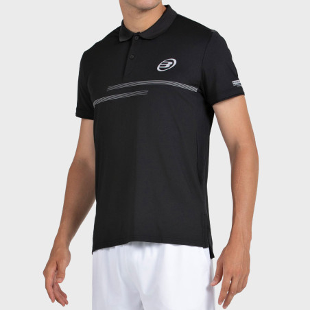POLO BULLPADEL MENKAR NOIR