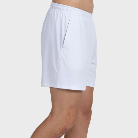 tienda de padel Madrid, tienda de padel online, tienda de padel españa, tienda de padel en linea, SHORT BULLPADEL MONFOR BLANCO