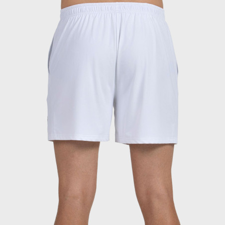 tienda de padel Madrid, tienda de padel online, tienda de padel españa, tienda de padel en linea, SHORT BULLPADEL MONFOR BLANCO