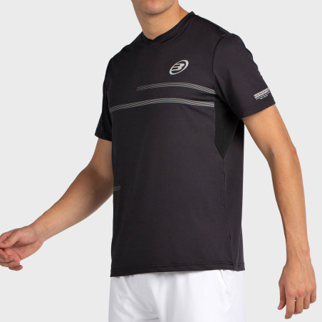 tienda de padel Madrid, tienda de padel online, tienda de padel españa, tienda de padel en linea, CAMISETA BULLPADEL MONTUNO NEG