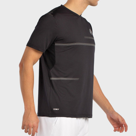 tienda de padel Madrid, tienda de padel online, tienda de padel españa, tienda de padel en linea, CAMISETA BULLPADEL MONTUNO NEG
