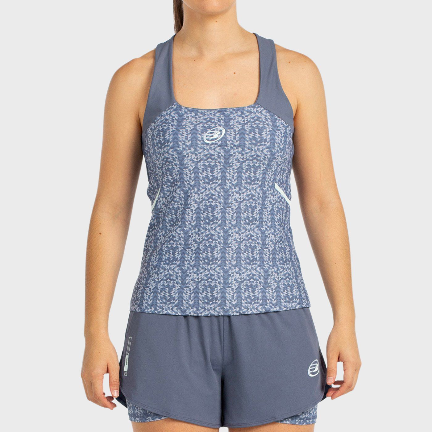 tienda de padel Madrid, tienda de padel online, tienda de padel españa, tienda de padel en linea, CAMISETA BULLPADEL OILOS AZUL 