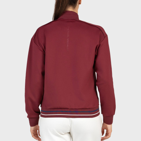 tienda de padel Madrid, tienda de padel online, tienda de padel españa, tienda de padel en linea, SUDADERA BULLPADEL ALSA VINO B