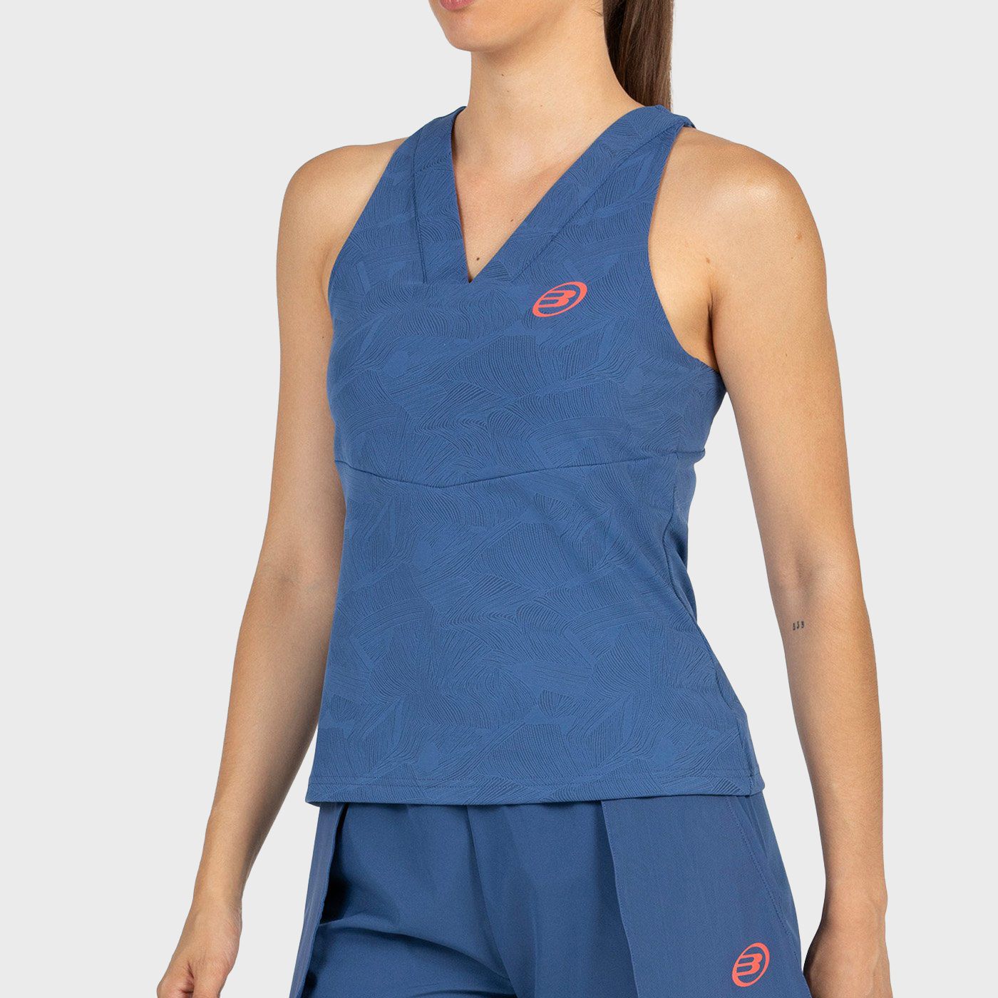 T-SHIRT BULLPADEL CORTEGA OMBRE BLEU