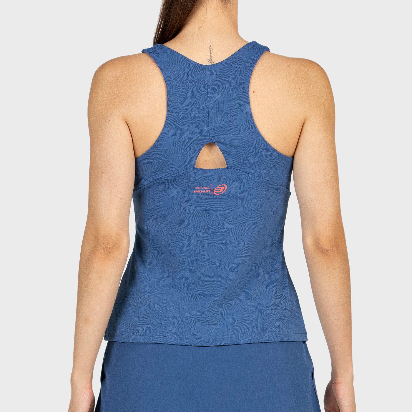 T-SHIRT BULLPADEL CORTEGA OMBRE BLEU