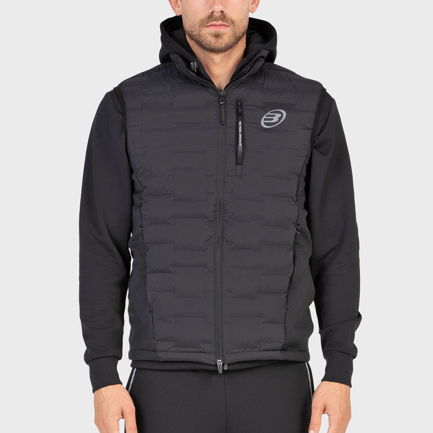 GILET BULLPADEL BARDA NERO