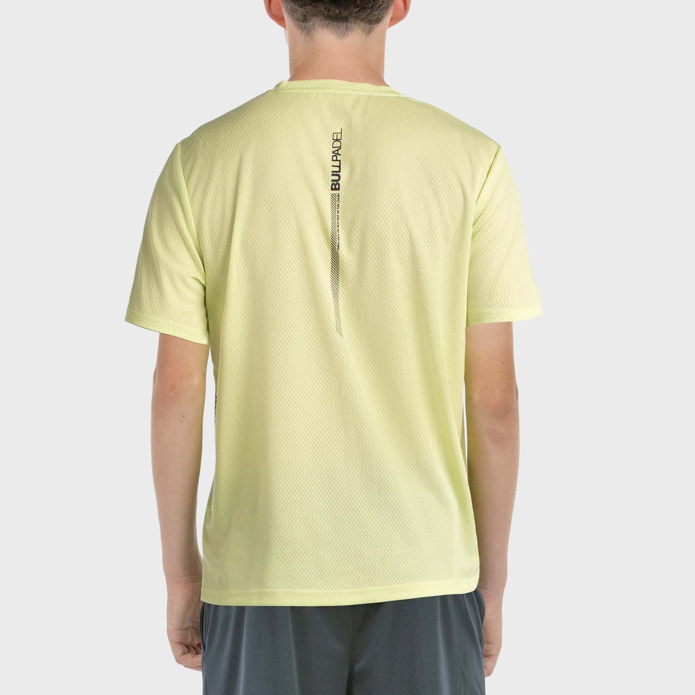 tienda de padel Madrid, tienda de padel online, tienda de padel españa, tienda de padel en linea, CAMISETA BULLPADEL LADRA J LIM