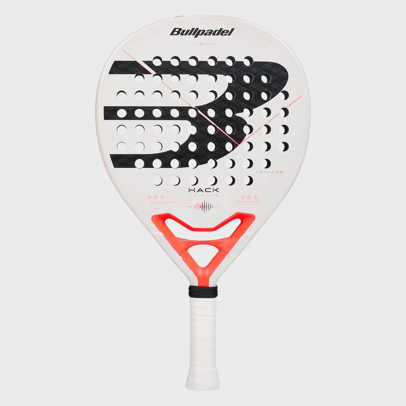 tienda de padel Madrid, tienda de padel online, tienda de padel españa, tienda de padel en linea, PALA BULLPADEL HACK ADVANCE