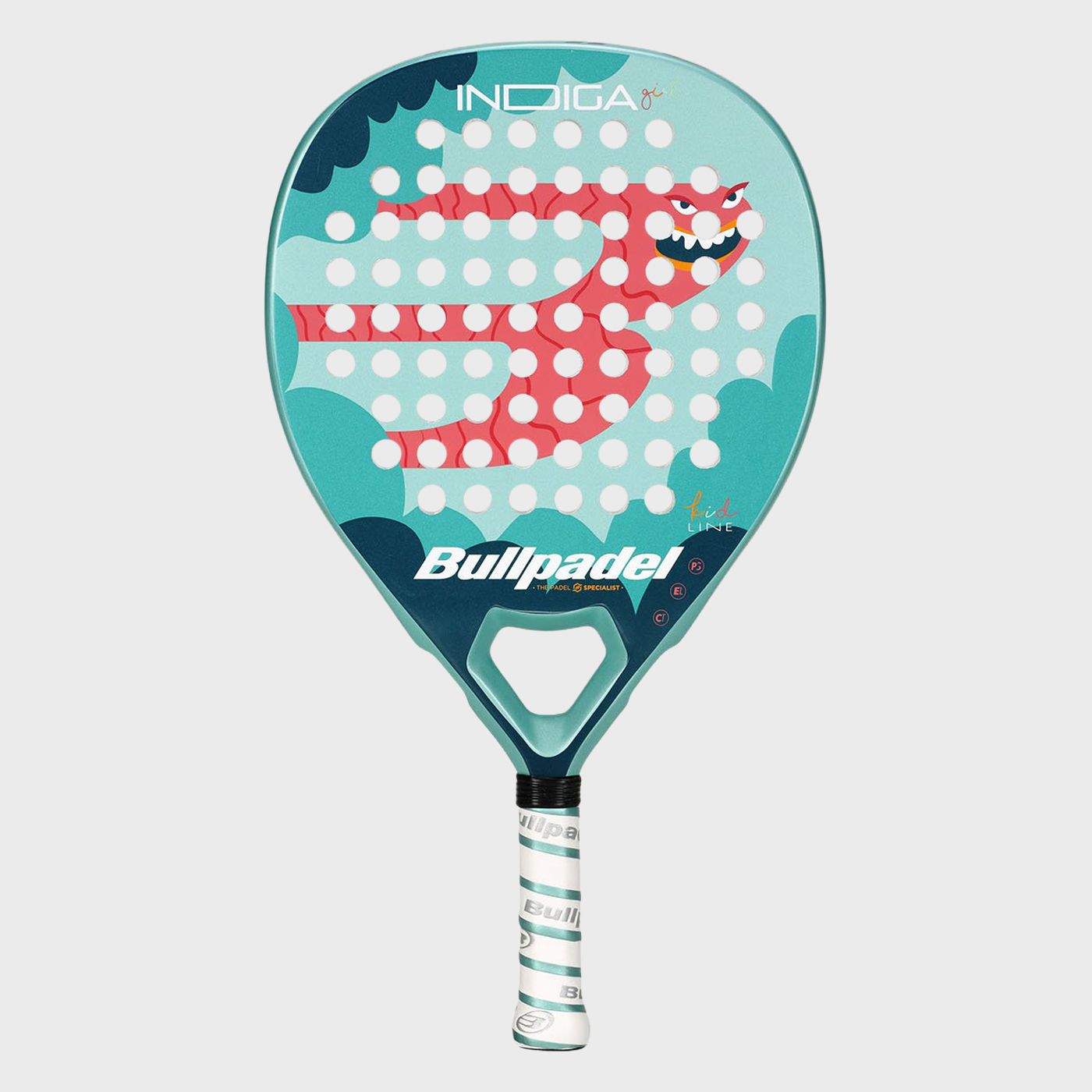 tienda de padel Madrid, tienda de padel online, tienda de padel españa, tienda de padel en linea, PALA BULLPADEL INDIGA GIRL 26