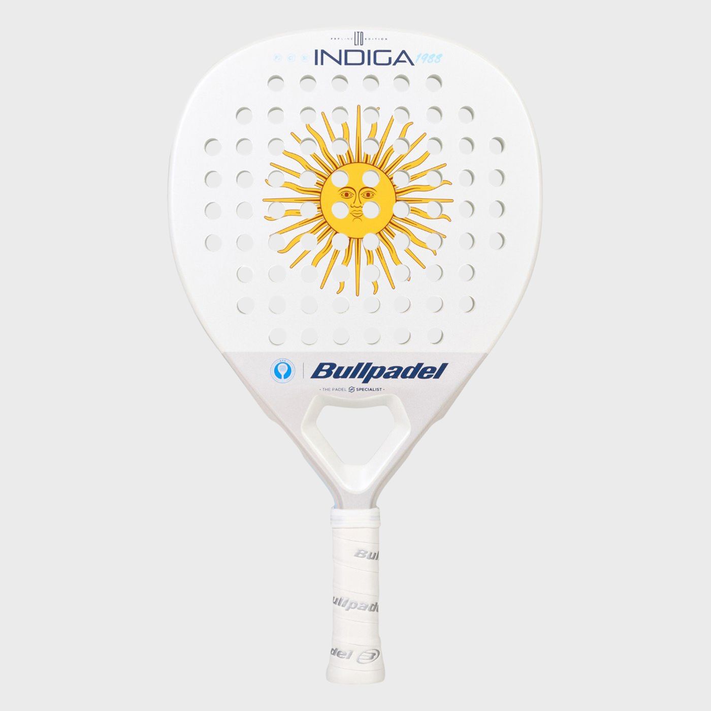 tienda de padel Madrid, tienda de padel online, tienda de padel españa, tienda de padel en linea, PALA BULLPADEL INDIGA 1988