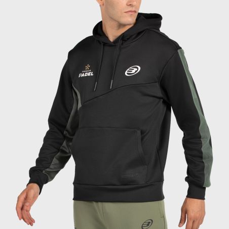 tienda de padel Madrid, tienda de padel online, tienda de padel españa, tienda de padel en linea, SUDADERA BULLPADEL PALMIRO NEG