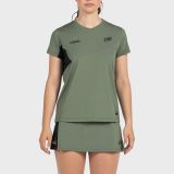 tienda de padel Madrid, tienda de padel online, tienda de padel españa, tienda de padel en linea, CAMISETA BULLPADEL PAMPAN KAKI