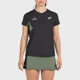tienda de padel Madrid, tienda de padel online, tienda de padel españa, tienda de padel en linea, CAMISETA BULLPADEL PAMPAN NEGR