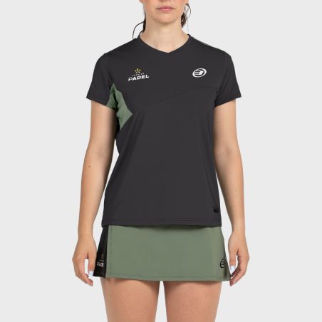 T-SHIRT BULLPADEL PAMPAN NOIR