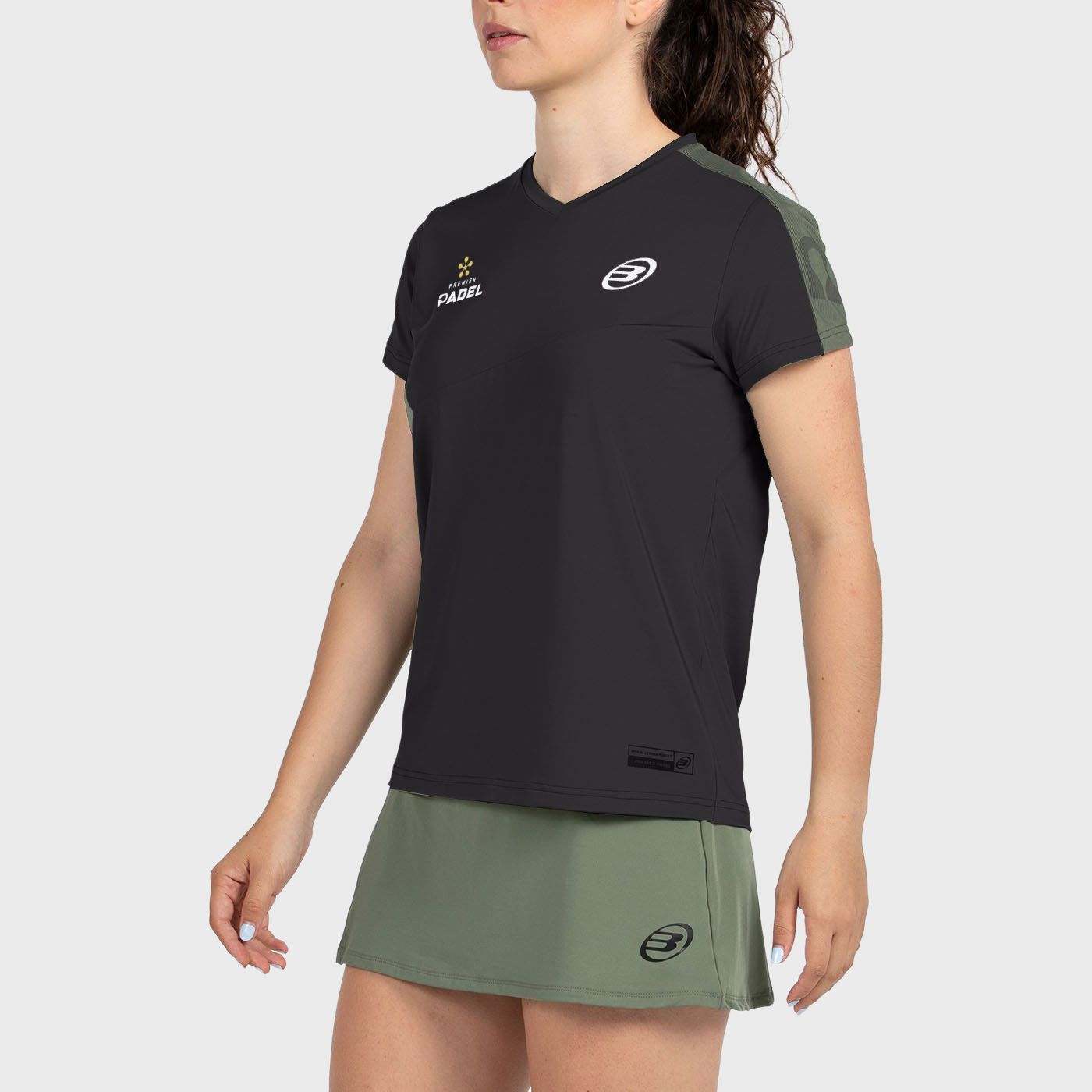 T-SHIRT BULLPADEL PAMPAN NERO