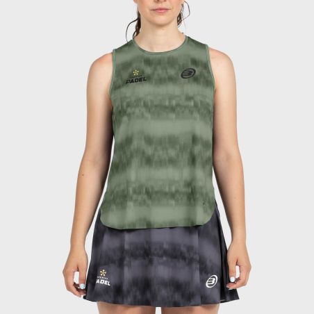 tienda de padel Madrid, tienda de padel online, tienda de padel españa, tienda de padel en linea, CAMISETA BULLPADEL PARNAV KAKI