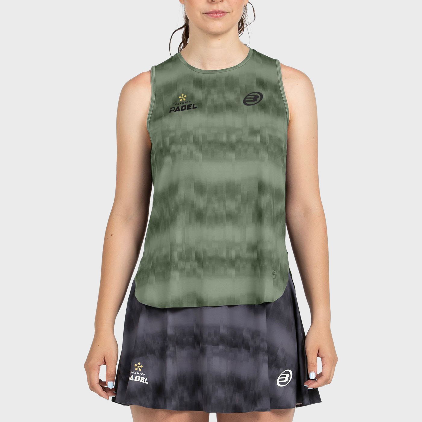 tienda de padel Madrid, tienda de padel online, tienda de padel españa, tienda de padel en linea, CAMISETA BULLPADEL PARNAV KAKI