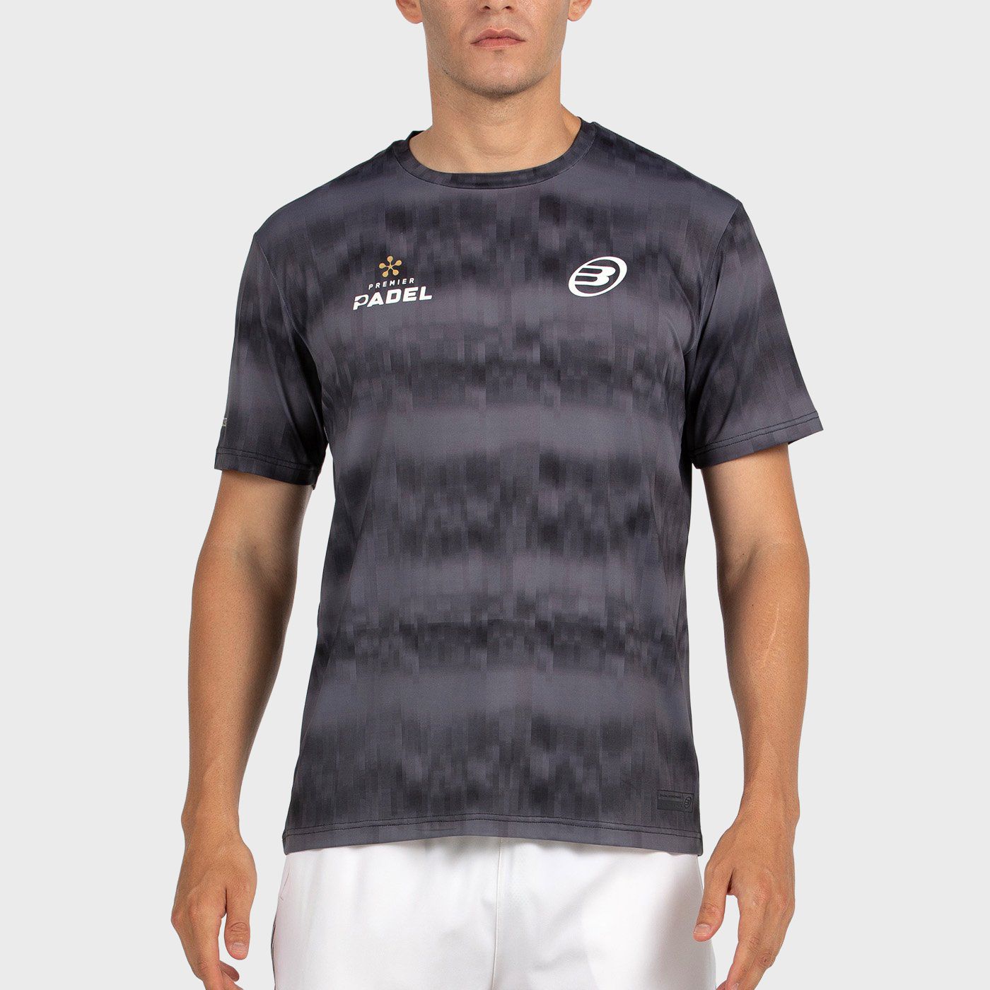 tienda de padel Madrid, tienda de padel online, tienda de padel españa, tienda de padel en linea, CAMISETA BULLPADEL PASCO NEGRO
