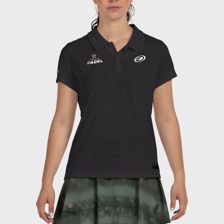 POLO SHIRT BULLPADEL PAYERNE BLACK