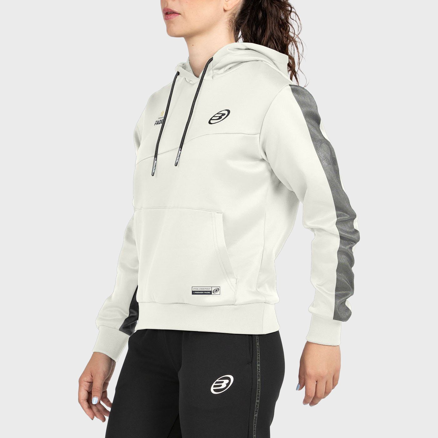 tienda de padel Madrid, tienda de padel online, tienda de padel españa, tienda de padel en linea, SUDADERA BULLPADEL PEDER CRUDO