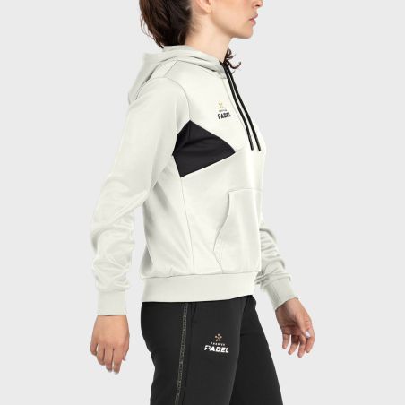tienda de padel Madrid, tienda de padel online, tienda de padel españa, tienda de padel en linea, SUDADERA BULLPADEL PEDER CRUDO