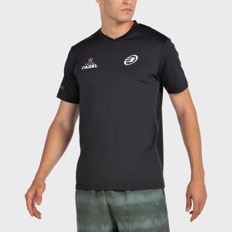 T-SHIRT BULLPADEL PERICO NERO