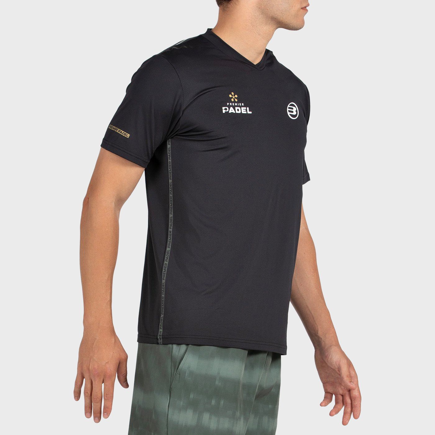 T-SHIRT BULLPADEL PERICO NOIR