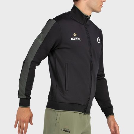 tienda de padel Madrid, tienda de padel online, tienda de padel españa, tienda de padel en linea, SUDADERA BULLPADEL PINDARO NEG