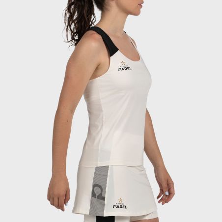 tienda de padel Madrid, tienda de padel online, tienda de padel españa, tienda de padel en linea, CAMISETA BULLPADEL PIRAC CRUDO