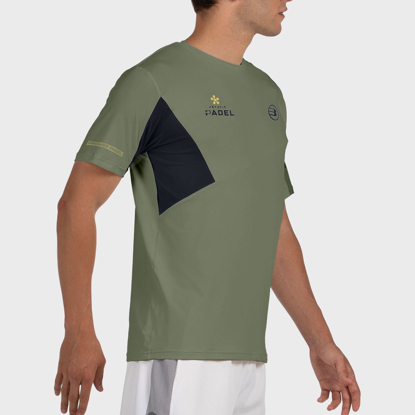 tienda de padel Madrid, tienda de padel online, tienda de padel españa, tienda de padel en linea, CAMISETA BULLPADEL POCATE KAKI