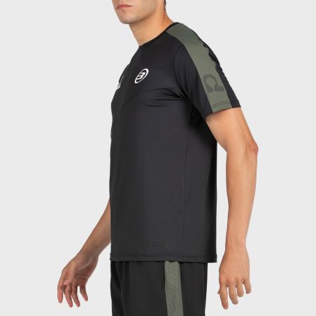 T-SHIRT BULLPADEL POCATE BLACK