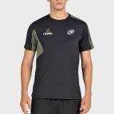 T-SHIRT BULLPADEL POCATE BLACK