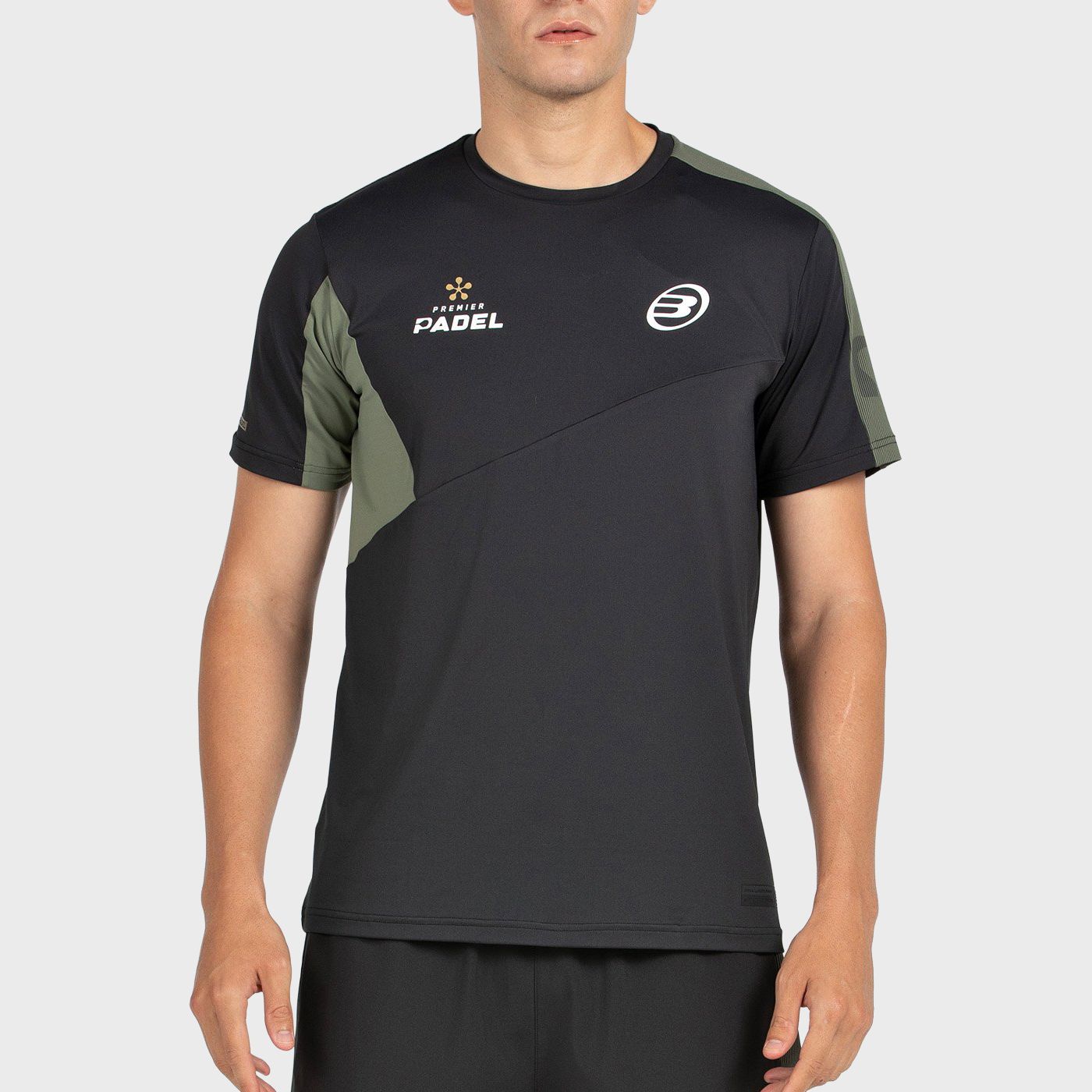 T-SHIRT BULLPADEL POCATE BLACK
